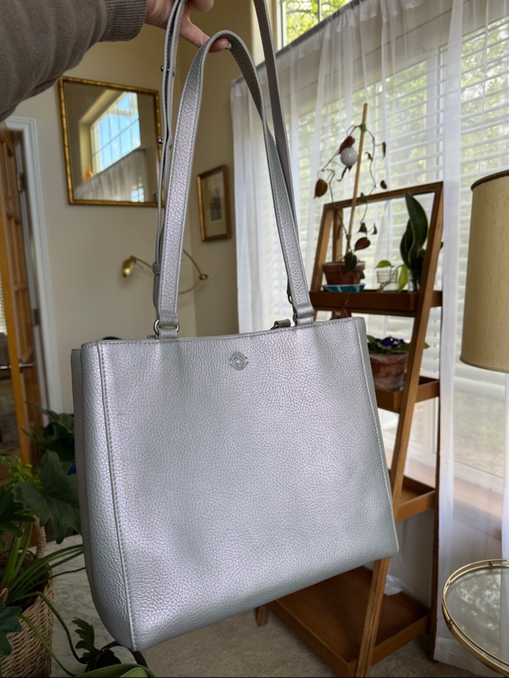 Dagne Dover Small Allyn in Holographic